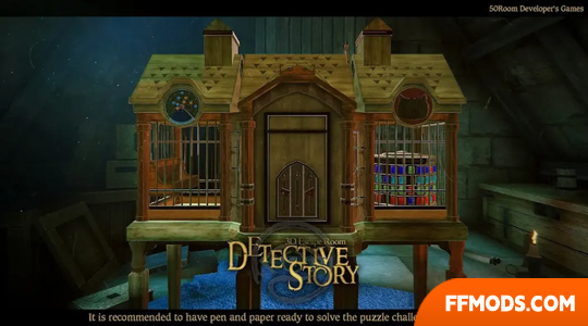 3D Escape Room Detective Story