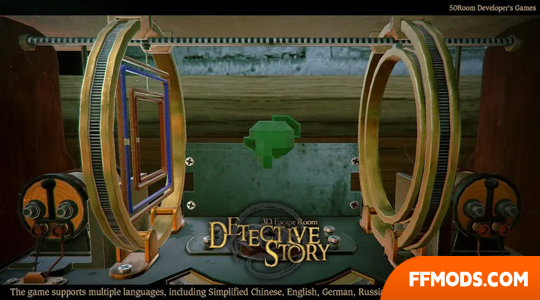 3D Escape Room Detective Story