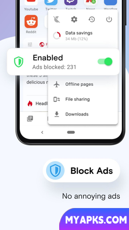 Opera Mini web 浏览器