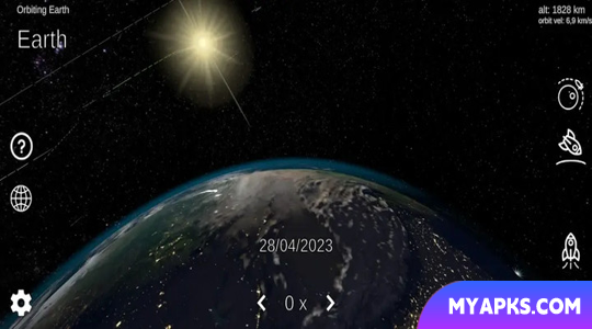 Simulador de sistema solar