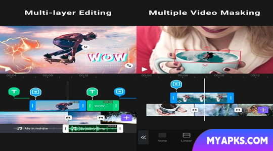 VivaCut - Edição de vídeo profissional e produção de vídeo instantâneo