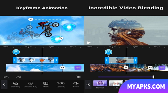 VivaCut - Edição de vídeo profissional e produção de vídeo instantâneo