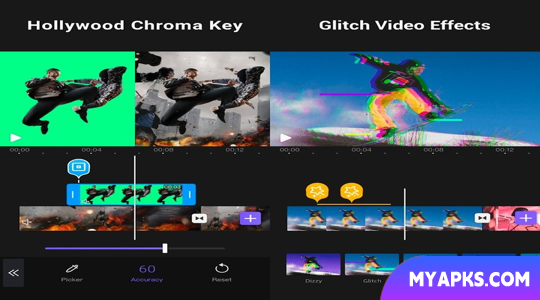 VivaCut - Edição de vídeo profissional e produção de vídeo instantâneo