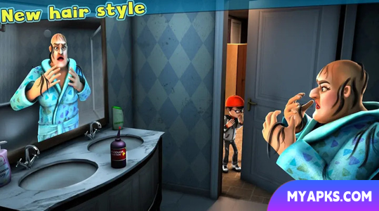 Professor assustador 3D