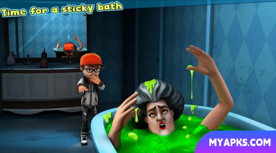 Professor assustador 3D