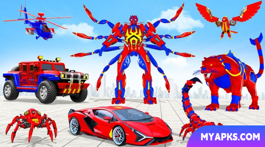Spider Robot Car Makeover War