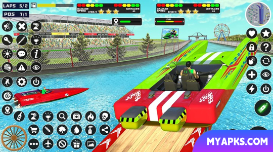 Jet Ski Boat Stunt Racing Game