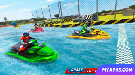 Jet Ski Boat Stunt Racing Game