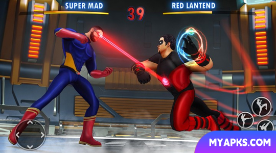 Jogo de luta de super-heróis Kungfu