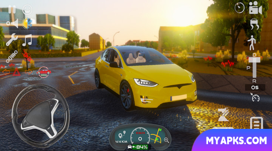 Simulador de carro elétrico 2022