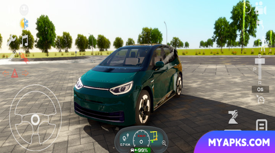 Simulador de carro elétrico 2022