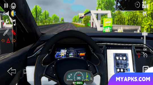 Simulador de carro elétrico 2022