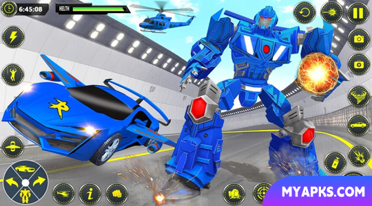 Jogo Muscle Car Robot Car