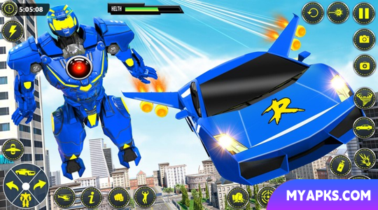 Jogo Muscle Car Robot Car