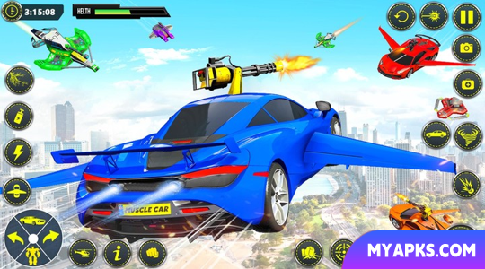 Jogo Muscle Car Robot Car