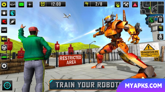 Car Robot Transforming Game