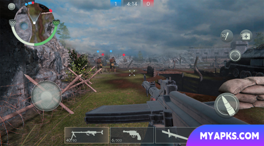 Frontline 1942: Jogos de tiro