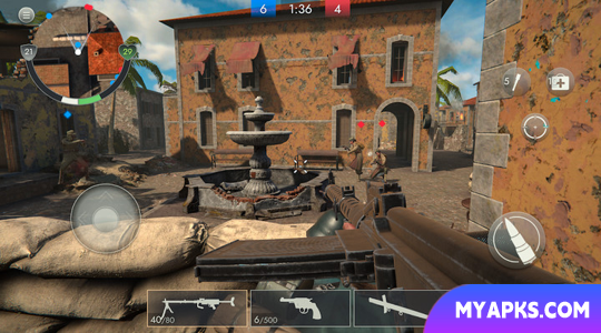Frontline 1942: Jogos de tiro
