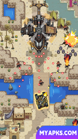 Jackal Army: Tiroteio retrô
