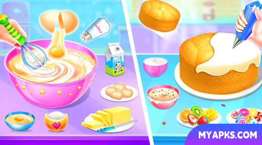 Cake Maker - Jogo de cozinhar bolos