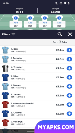 Time dos sonhos no Fantasy Football