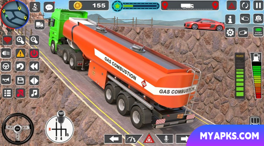 Jogos de condução de caminhão-tanque de petróleo