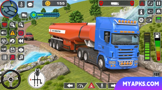 Jogos de condução de caminhão-tanque de petróleo