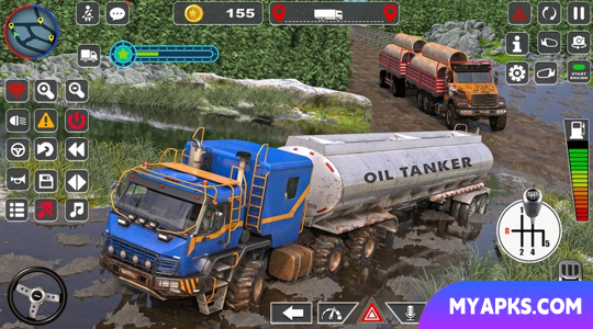 Jogos de condução de caminhão-tanque de petróleo