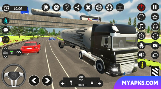 Caminhão de carga - jogos de motorista de entrega