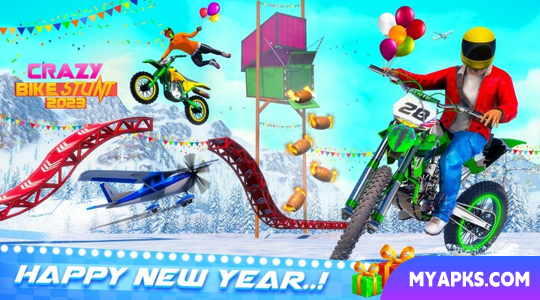 Real Bike Stunt Racing Games
