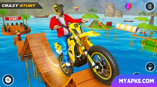 Real Bike Stunt Racing Games