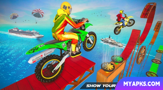 Real Bike Stunt Racing Games