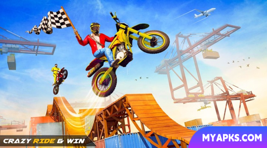 Real Bike Stunt Racing Games
