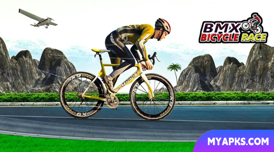 Corrida de bicicleta BMX - Acrobacia de bicicleta