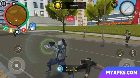 Rope Hero: Mafia City Wars