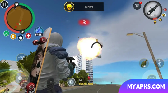 Rope Hero: Mafia City Wars