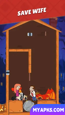 Home Pin: Quebra-cabeça de Puxar o Pino