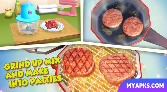 Jogos de culinária de hamburguerias