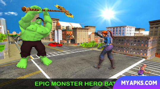 Incredible Monster City Battle