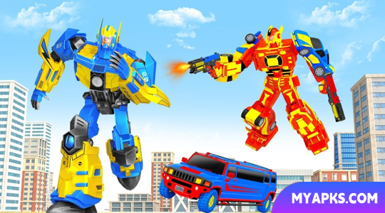 Jogo Limousine Car Dino Robot