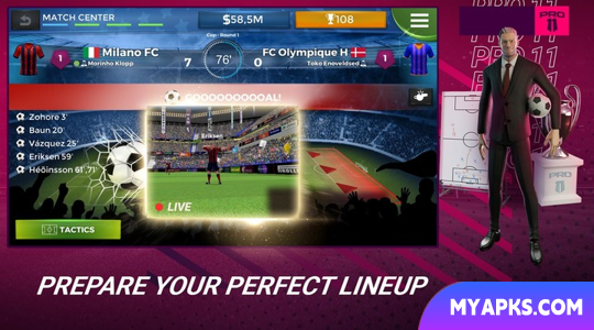 Pro 11 - Jogo de gerenciamento de futebol