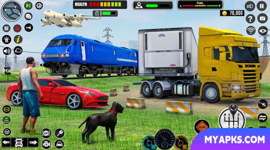 Jogo Crazy Car Transport Truck