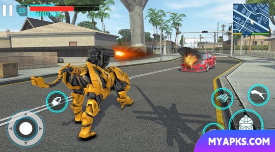 Jogo de Transformação de Robô Drone