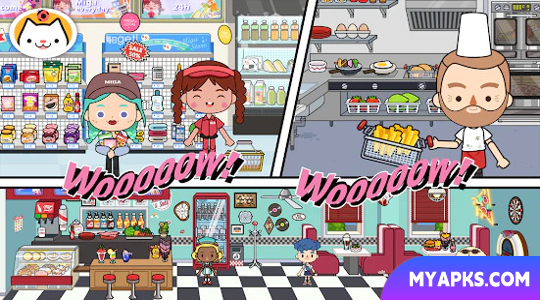 Miga Town: O mundo