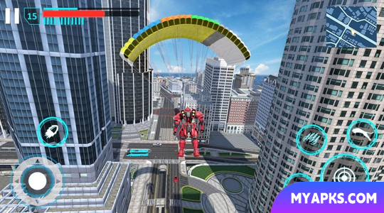 Jogo de Transformação de Robô Drone