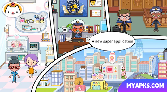 Miga Town: O mundo
