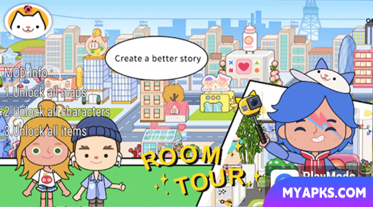 Miga Town: O mundo