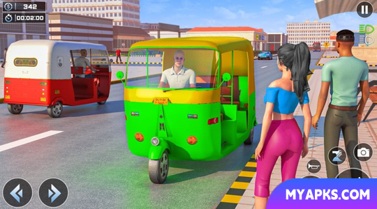 Superhero Taxi Car Simulator