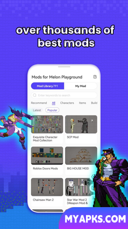 Mods para o Melon Playground
