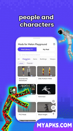 Mods para o Melon Playground